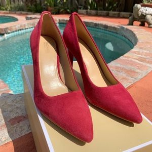 New Michael Kors Red Heels size 6 1/2